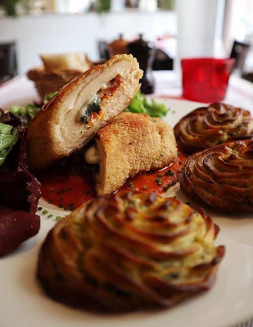 Plat gastronomique Afaria