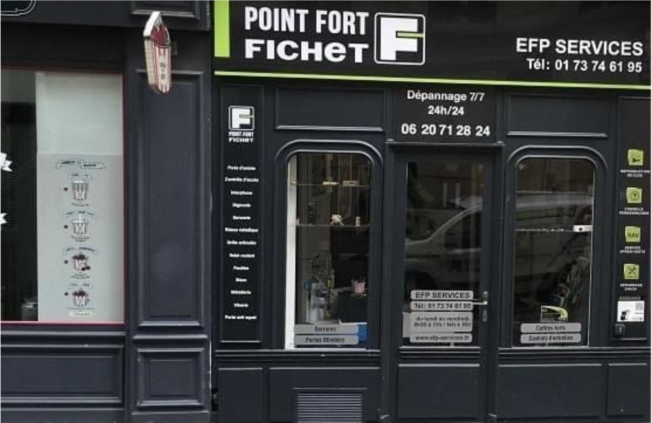 Devanture Point Fort Fichet EFP Services